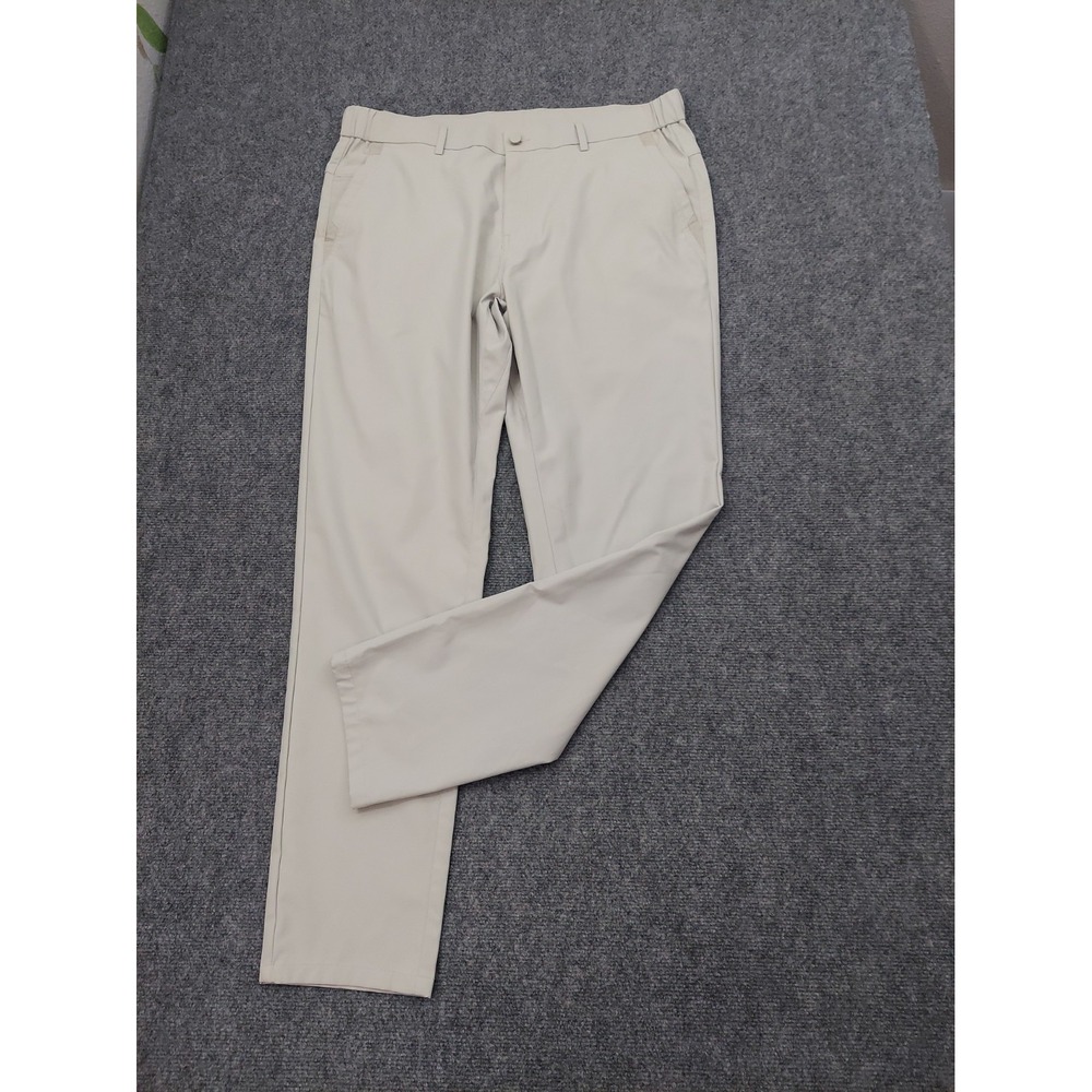 JACK ARCHER Jetsetter Pants Mens 35x32 Gray Chino Tech Performance Golf